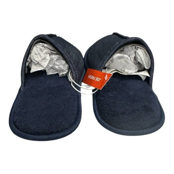 Joe Fresh Blue Denim Slippers Size S (7-8) - Picture 4 of 7